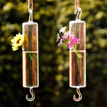 O. RoseLif прозрачная трубка двойной крюк ваза с 3 отверстиями гидропоники террариума стекло керамические вазы декоративные для дома