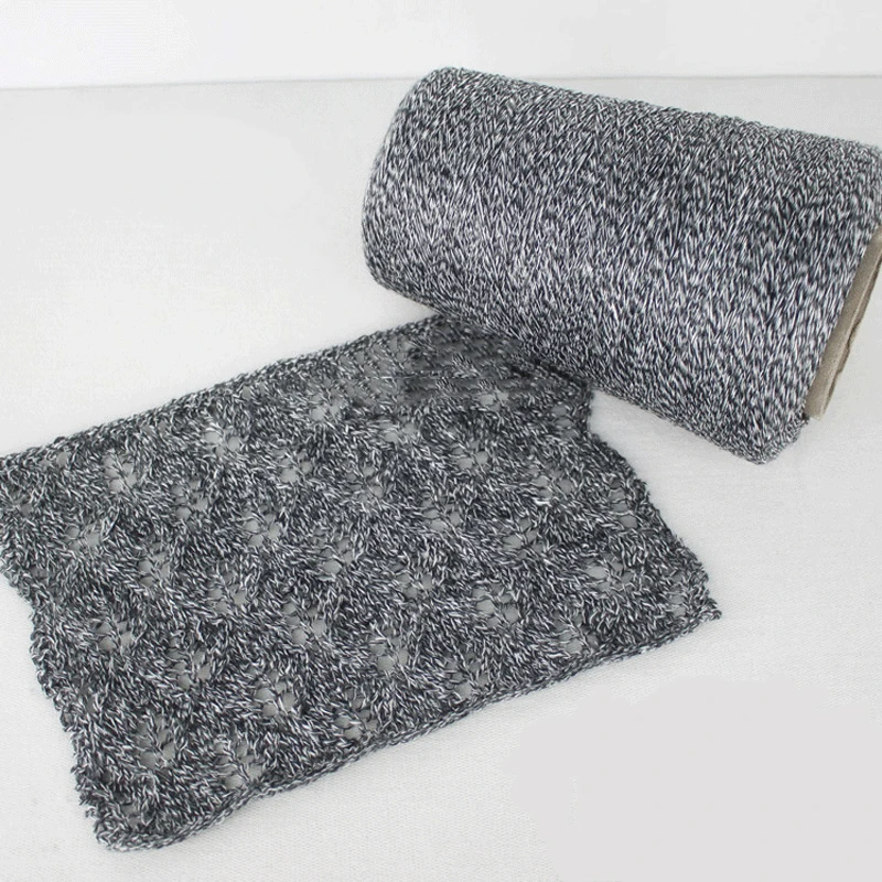 

Wholesale 250g Natural health Linen Cotton Blended Yarn fine thin crochet weaving lace thread craft Z3968