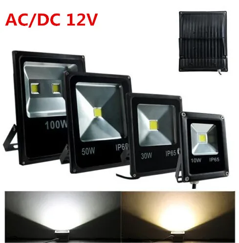 DC 12 v 20 w 50 stks, 50 w 30 stks LED Schijnwerper Lamp Warm/Koud wit RGB Outdoor Waterdichte LED Schijnwerper Straat Licht