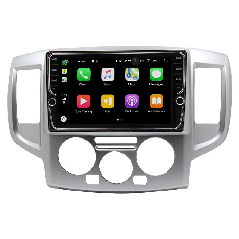 

9" Octa Core Android 8.1 2.5D IPS Screen Car Radio GPS Navigation Player For Nissan NV200 2014-2018 32EQ DSP, 4G SIM Card Slot