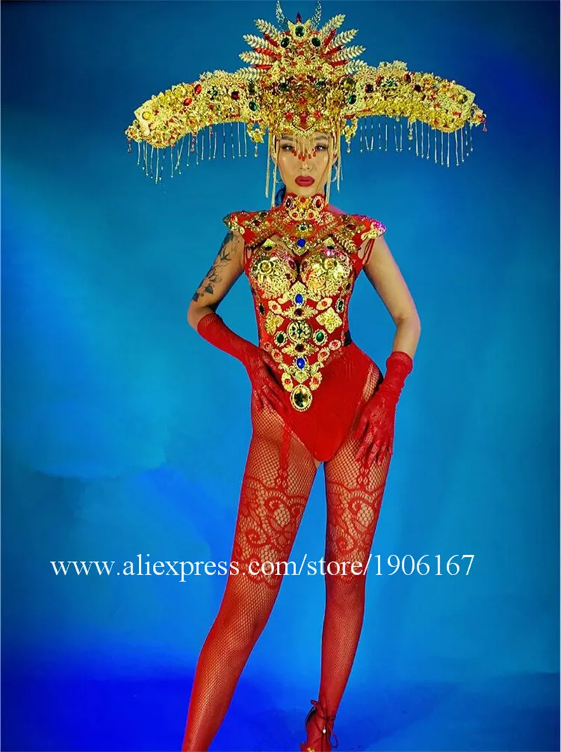 Women's Chinese style New Year's Day costumes dance team women's performance costumes04