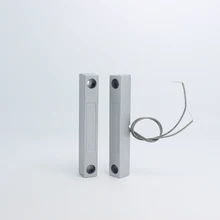 1 PCS Wired magnetic Door sensor alarm NC signal Alarm security steel material Fire control door MC-58