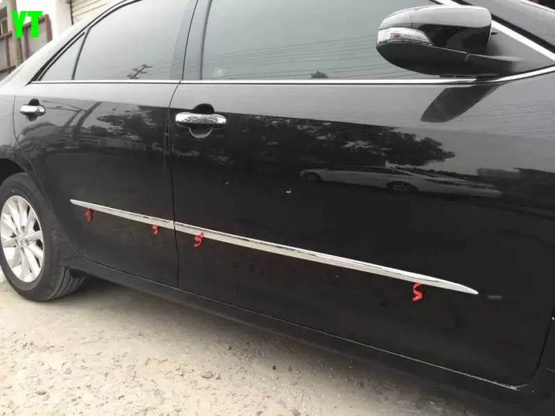 

ABS chrime auto side door trim moulding for Toyota Camry 2015 auto accessories