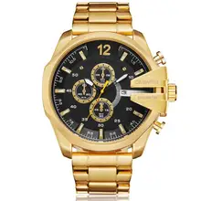 Cagarny Golden Stainless Steel Quartz Watch Men Waterproof Military Mens Wrist Watches Top Luxury Brand Casual Man Watches Clock Cagarny Golden Stainless Steel Quartz Watch Men Waterproof Military Mens Wrist Watches Top Luxury Brand Casual Man Watches Clock
