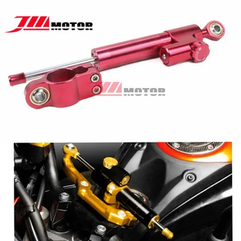 

SD-KA-001RD Red Color High Quality Motorcycle CNC Aluminum Alloy Adjustable Steering Stabilizer Damper For Kawasaki Z800 Z1000