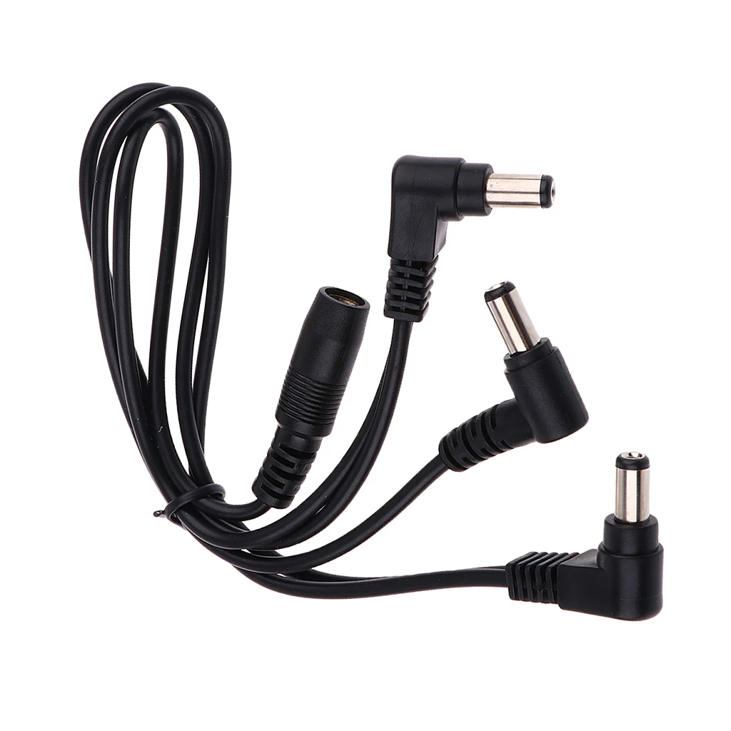 Electric Guitar Cable Effect Pedals Adapter 9V 1A Power Supply Cable Splits 1 to More Power Outputs Cable Electric Guitar Parts