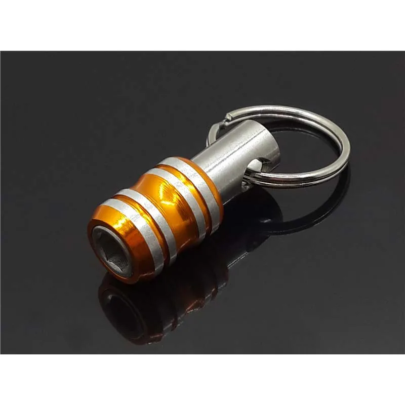 

1/4 Hex Drill Bit Holders Quick Release Magnetic Screwdriver Bits Holder Extension Bar Drill Screw Adapter Easy Change Keychain