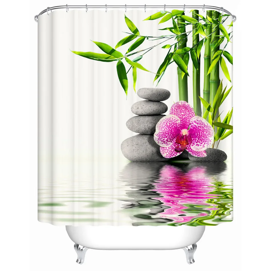 Buddery Brand Waterproof Fabric Shower Curtains For Bathroom Curtain Practical Household Bath Curtains Shower Products