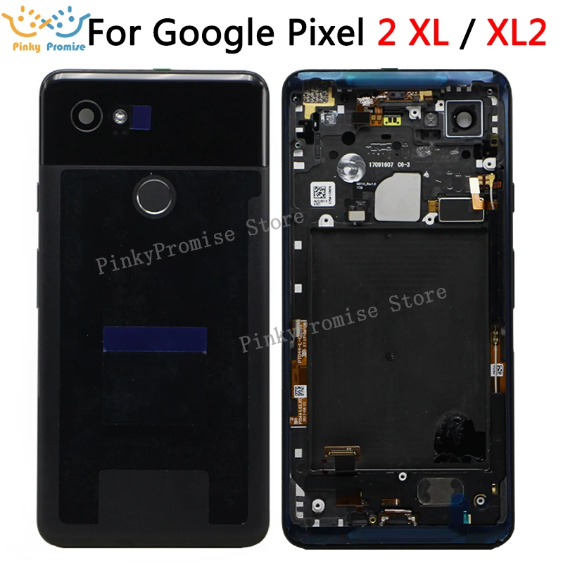 

6.0"For HTC Google Pixel 2 XL Back housing Replacement Back Battery Cover Door Housing back Case For Google Pixel 2XL Battery