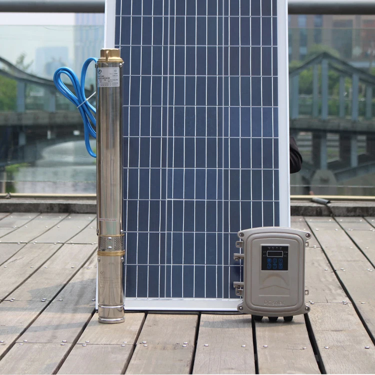 solar submersible water pump