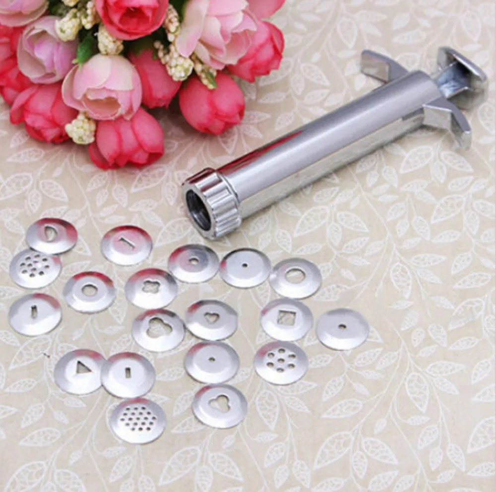 19 Discs Polymer Clay Fimo Extruder Craft Sculpey Sculpting Sugarcraft polymer clay tools early