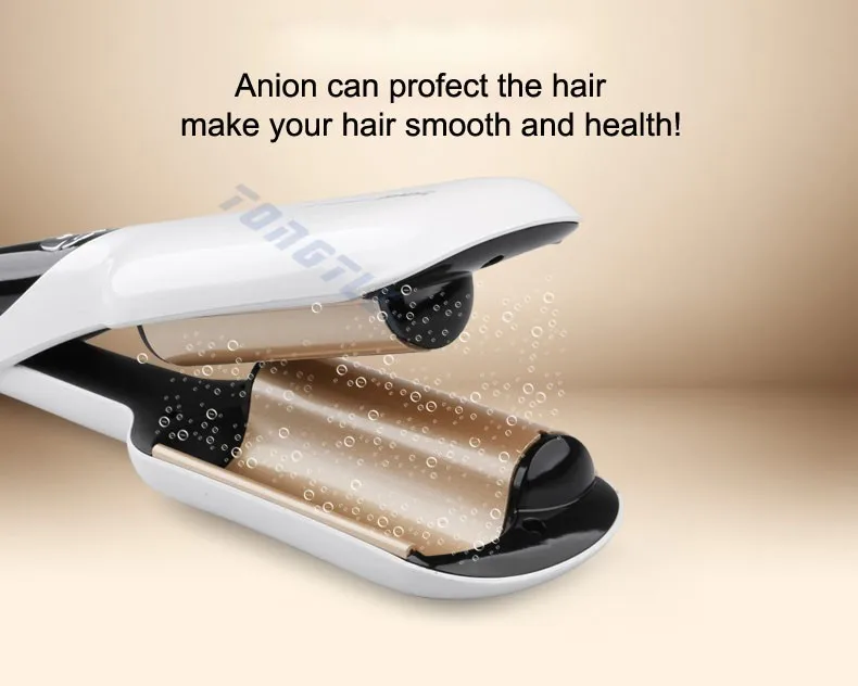 Riwa Z6 электрическая палочка для волос, щипцы для завивки волос с защитой от завивки, PTC турмалиновая керамика 28 мм 120-200 Цельсия 220 В