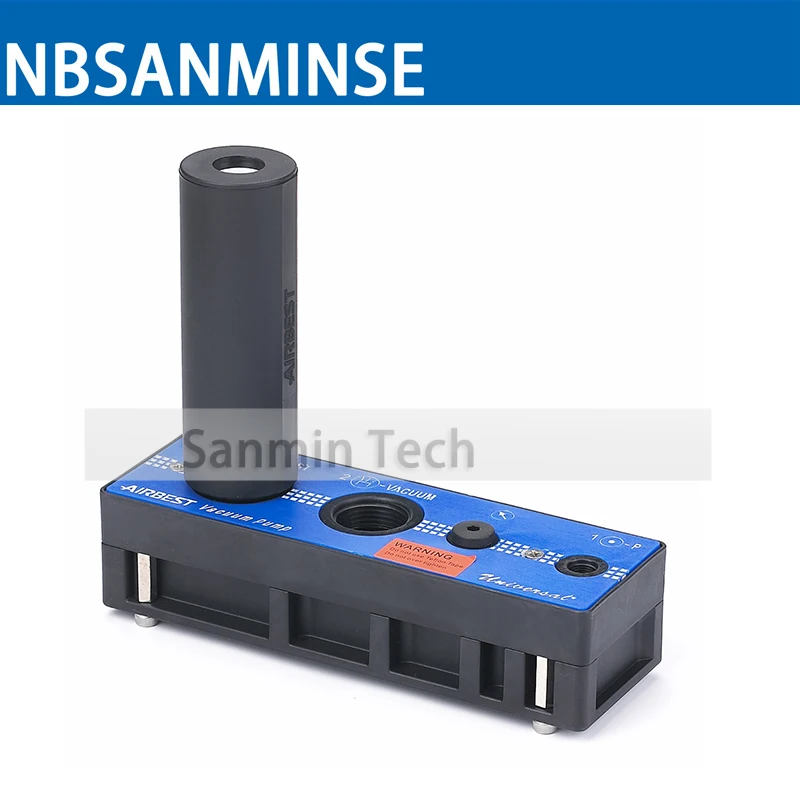 

600L/min Black Vacuum Pump -92kPa Vacuum Generator For Leak-free Non-prorous Application Pneumatic Components PPS NBSANMINSE