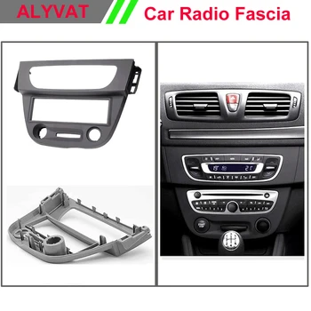 

11-152 car stereo radio dash kit radio CD player install mount for RENAULT Megane III 2008+, Fluence 2010+ (Dark Grey) 1-DIN
