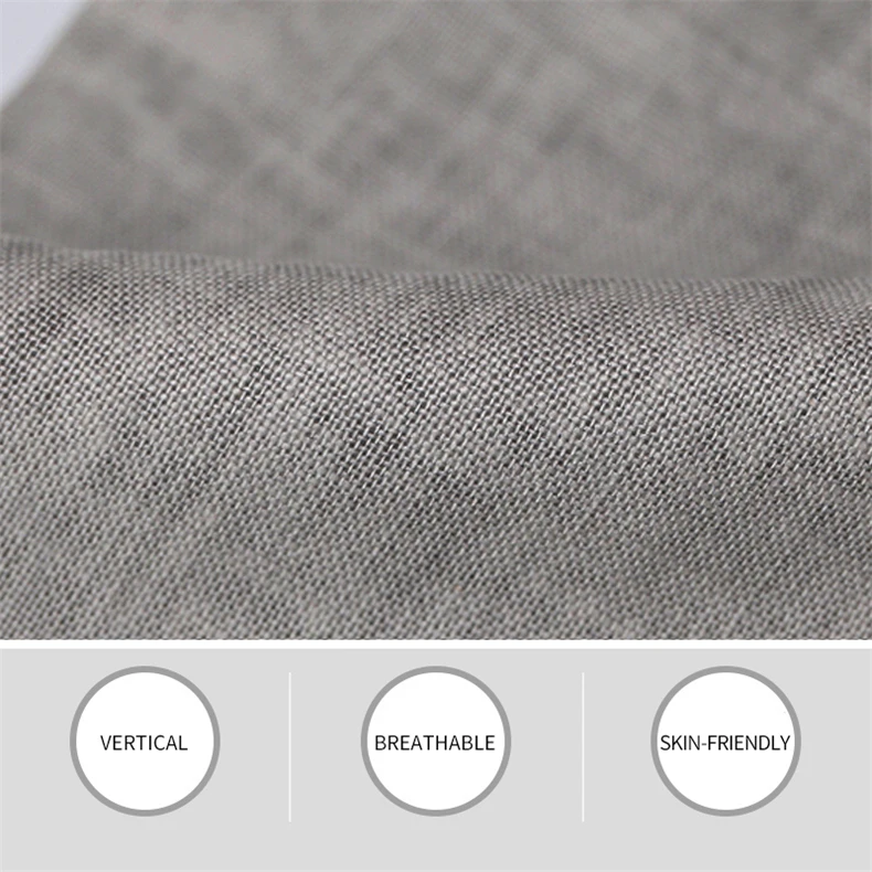 Markless-Thin-Linen-Men-Pants-Male-Commercial-Loose-Casual-Business-Trousers-Men-s-Clothing-Straight-Fluid