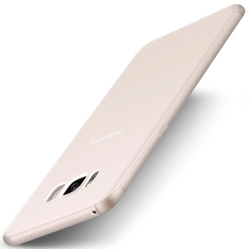 SIXEVE Ультратонкий чехол для мобильного телефона Samsung Galaxy S6 S7 Edge S8 S9 S10 e Lite Plus S8Plus S9Plus Duos TPU силиконовый чехол на заднюю панель - Цвет: Translucent