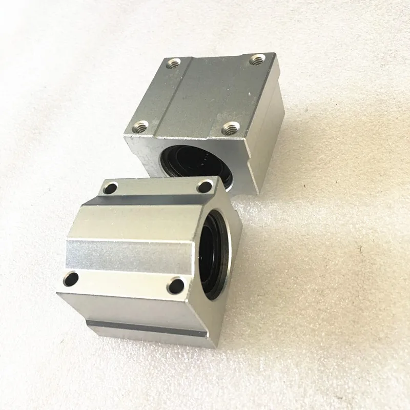 

4pcs/lot SC8UU SCS8UU SCS6UU SCS10UU SCS12UU SCS8LUU SCS10LUU SCS16UU 8mm Linear Ball Bearing Block CNC Router 3D printer parts