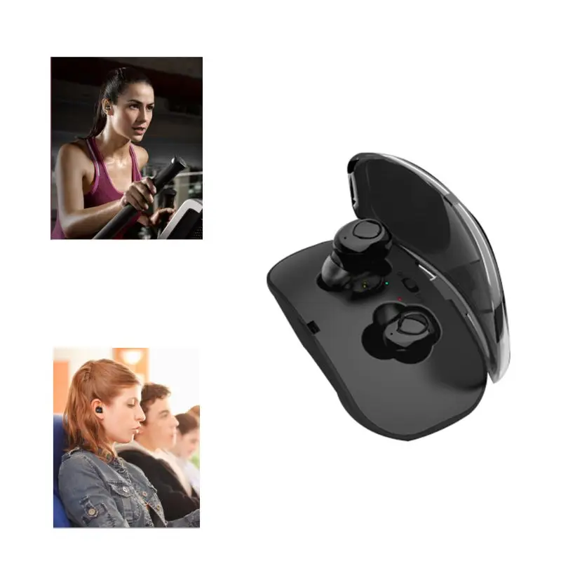 TWS Bluetooth наушники беспроводные с микрофоном беспроводные наушники Bluetooth TWS телефон наушники-вкладыши ультра маленькие и ult