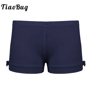 

TiaoBug Children Girls Elastic Waistband Ballet Dance Shorts Kids Bottoms Activewear for Sports Gymnastics Workout Dance Class