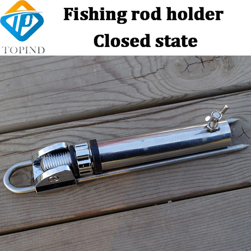 Fishing rod holder Closed state
