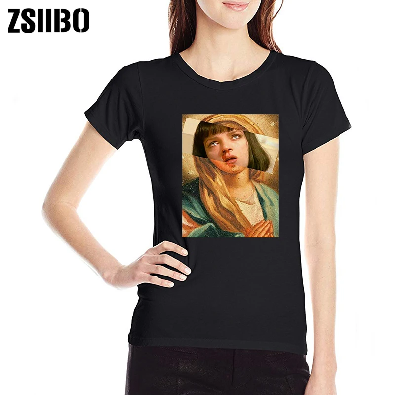 

ZSIIBO Korean Harajuku T Shirt Streetwear Short Sleeve Autumn Graphic Tees Women Sexy White Printed Kawaii Top Tshirt