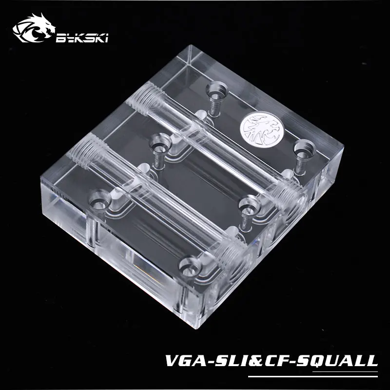 Bykski VGA-SLI и CF-SQUALL SLI/CF Соединительный модуль для блока GPU