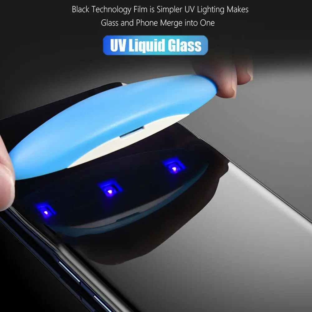 

UV Curved Full Glue Liquid Tempered Glass for Huawei P30 Pro P30 Screen Protector for Huawei P30 Lite Film