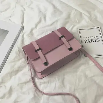 

Vintage Fashion Handbags 2019 PU Leather Handbags Women's Designer Handbag Matte Arrow Stereotypes Ahoulder bag Square Phone bag