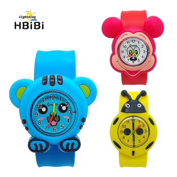 

Cartoon Tiger King watch for kids children watches for girls boys student clock Fashion & Casual electronic Ladybug child watch