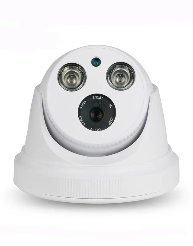 

HD 1080P 2MP/3MP/4MP IP Camera Dome Indoor Security Surveillance CCTV IP Camera 2pcs IR Cut Night Vision IP Camera