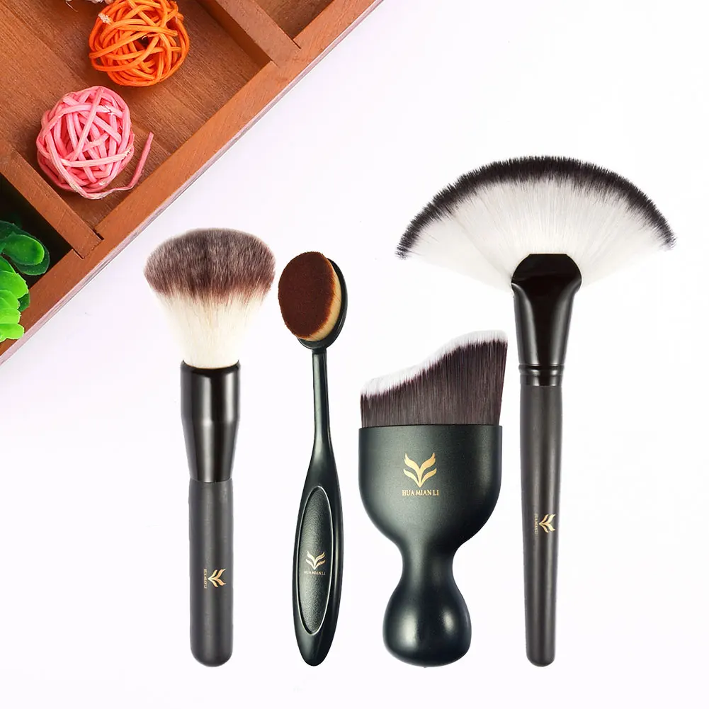 

4pcs/set Blusher Brush Foundation Blending Powder Makeup Brushes Tools