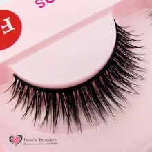 Ручной работы 10 пар Макияж Толстая Крылатый Накладные ресницы мягкие Поддельные ресниц Красота Инструмент F5 ресниц