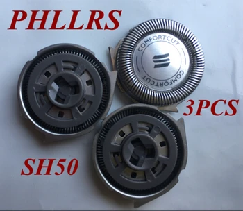 

3pcs SH50 replace head razor blade for philips shaver sh50 S5082 S5081 S5080 S5079 S5078 S5077 S5015 S5013 S5510 S5340 S5140