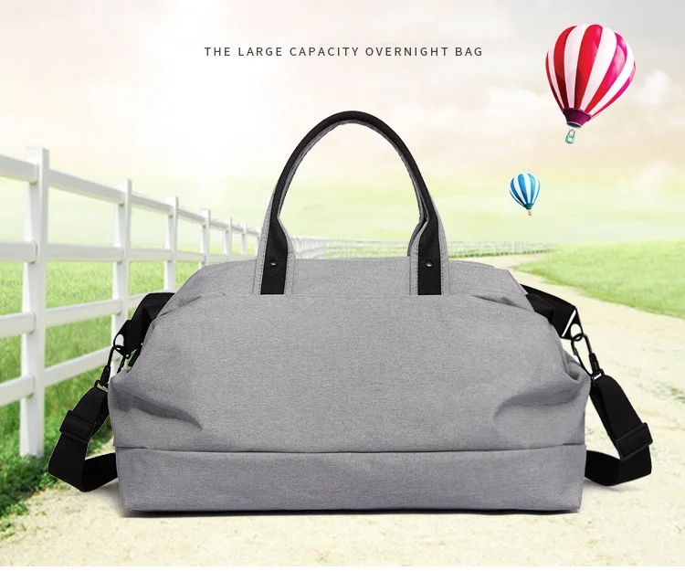 Travel Duffels Air Baloon Pattern Duffle Bag Luggage Sports Gym for Women /& Men