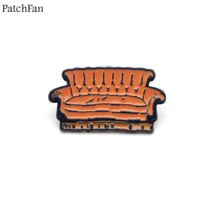 Patchfan друзья ТВ шоу цинковые булавки para рюкзак pride Одежда металлическая медаль для