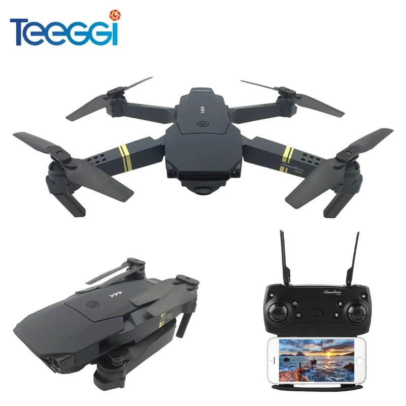 Teeggi M68 FPV RC Drone With Wide Angle HD Camera High Hold Mode Foldable Quadcopter Helicopter VS Eachine E58 VISUO XS809HW Teeggi M68 FPV RC Drone With Wide Angle HD Camera High Hold Mode Foldable Quadcopter Helicopter VS Eachine E58 VISUO XS809HW