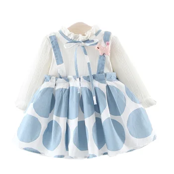 

Girls Dress Baby Girl Clothes 0-3 Year Old Korean Princess Dresses 2019