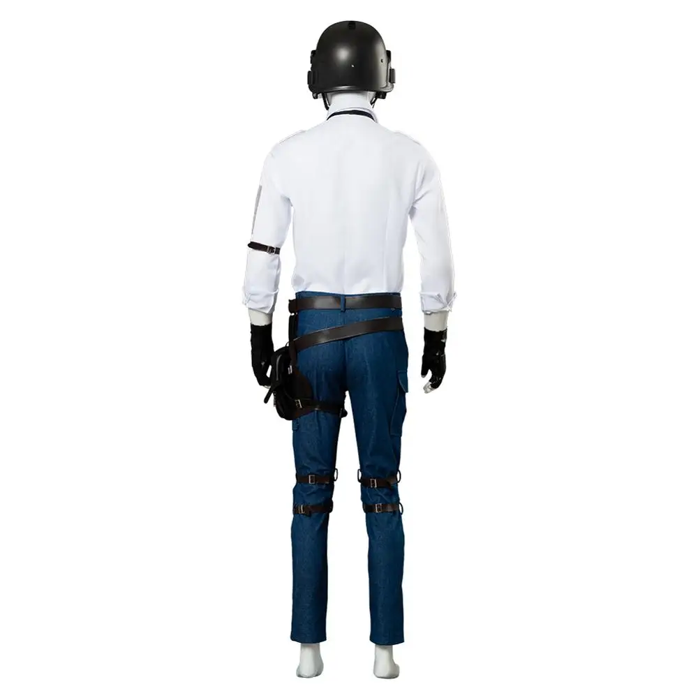  Game PUBG Cosplay PLAYERUNKNOWN’S BATTLEGROUNDS Costume Helmet Bag Props Halloween Carnival Role Pl
