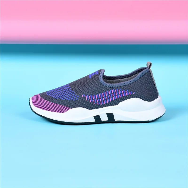 

2019 breathable and comfortable casual shoes fashion men's canvas shoes with men's sports shoes flying woven running shoes #1069