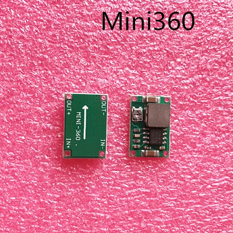 

50PCS Mini360 Mini-360 model step-down power module DC DC low power module vehicle power supply - Better than LM2596