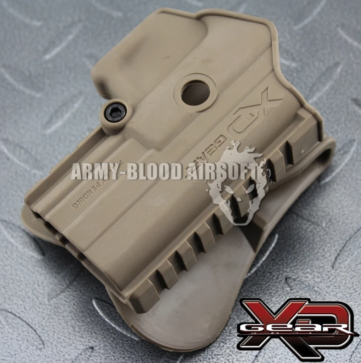 

Springfield Armory XD Gear XD3500H Polymer Paddle Holster for XDM Tactical Holster (DE BK)