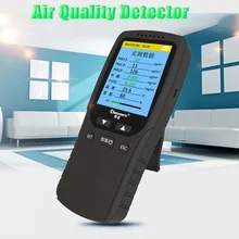 8 в 1CD цифровой детектор формальдегида метр формальдегида тестер качества воздуха Датчик HCHO TVOC PM2.5 метр анализатор воздуха