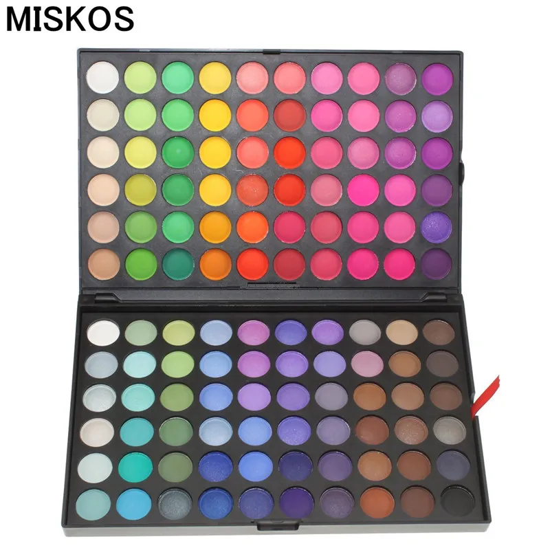 Miskos Paleta de Maquillaje Pro 120 Full Color Paleta Sombra de ojos