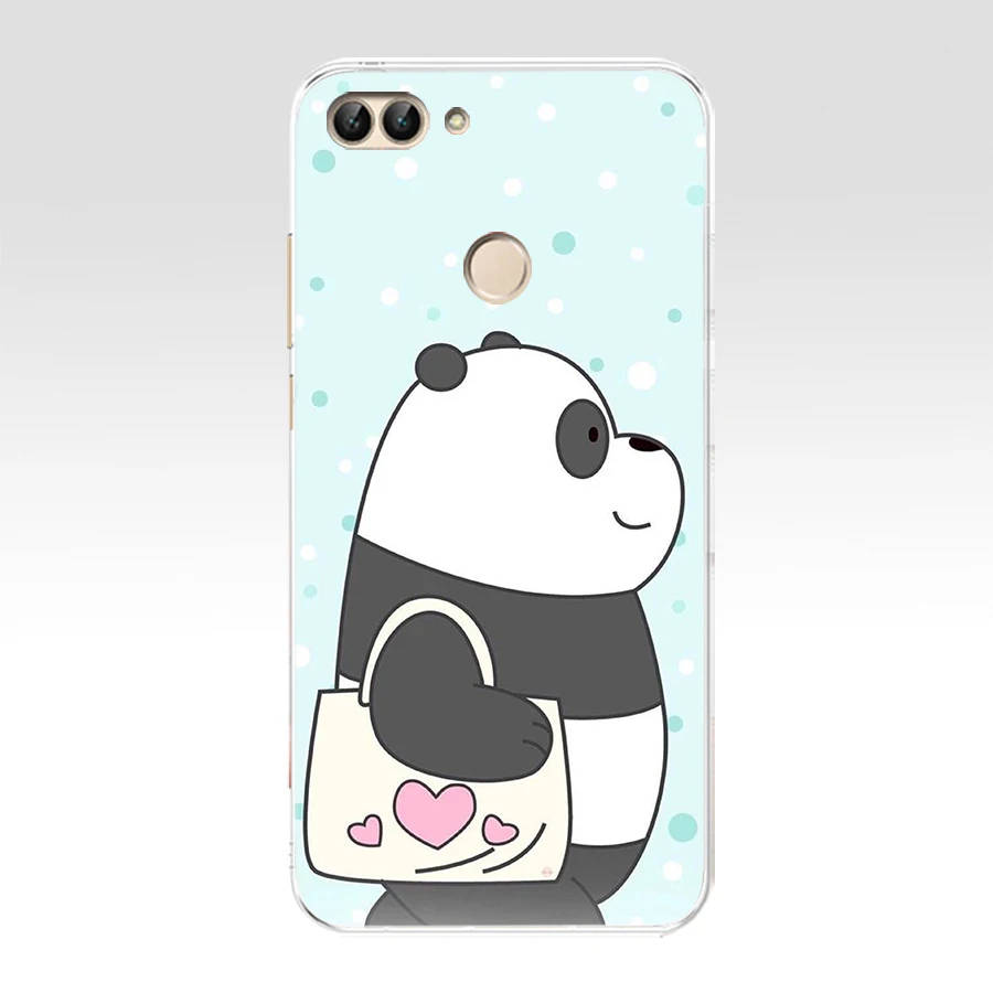 94 ZX Panda милый мягкий силиконовый чехол для Huawei Honor Mate 20 pro View 10 p smart 2018 2019 сотового