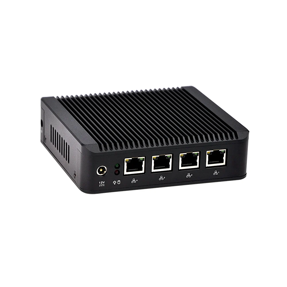 Мини ПК Qotom Barebone Nano Itx J1900 4 мини компьютер intel lan сервер pfsense Linux Ubuntu