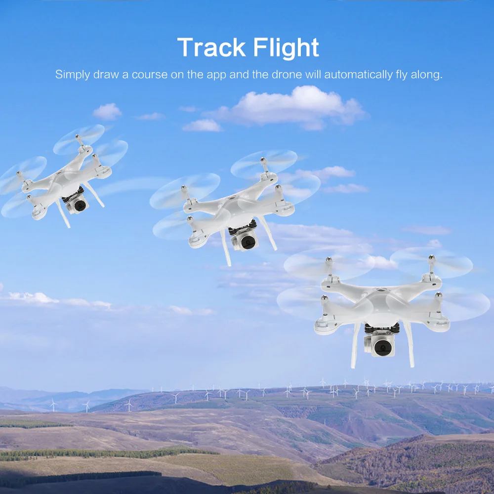 S10 2.4G 4CH 6-Axis Gyro WIFI FPV 2.0MP Camera Drone Quadcopter RC Helicopters Selfie Altitude Hold One-key Return Dron RTF (24)