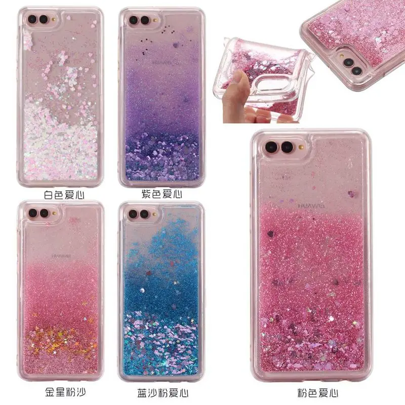 

dynamic liquid quicksand Shell For Apple iphone Xs Max Xr 10 x Love sequins Cover For iphone 6 6s Plus 7 8 Plus Phone Case Cover