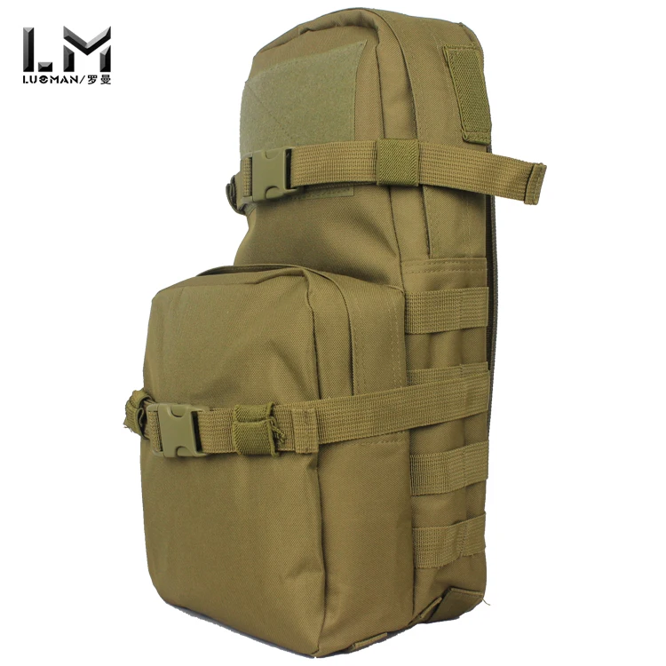 Tactical vest bag backpack Tactical Hydration Pack Camouflage Molle backpack Attached bag