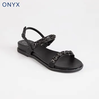 

Black sandals low