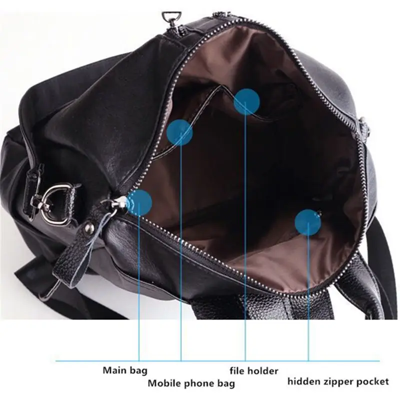 Mochila de moda de 2017 para mujeres de alta calidad mochilas de cuero para niñas adolescentes mochila escolar mochila Mochila de moda de 2017 para mujeres de alta calidad mochilas de cuero para niñas adolescentes mochila escolar mochila